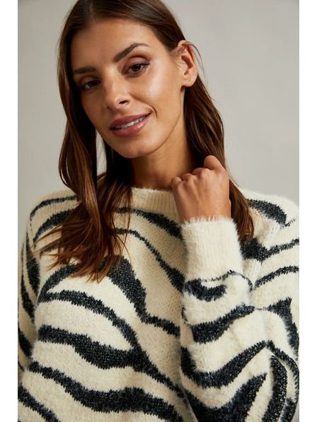 Moodo Ženski džemper sa životinjskim uzorkom
