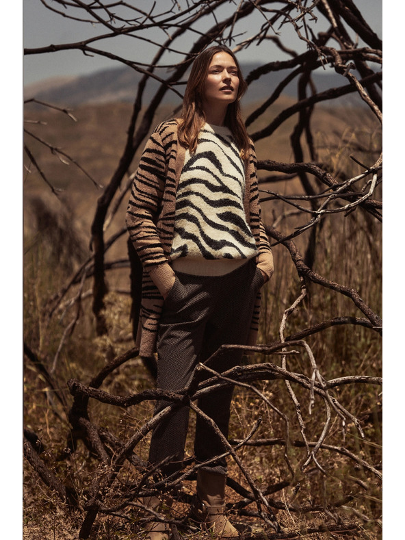 Moodo Ženski džemper sa životinjskim uzorkom