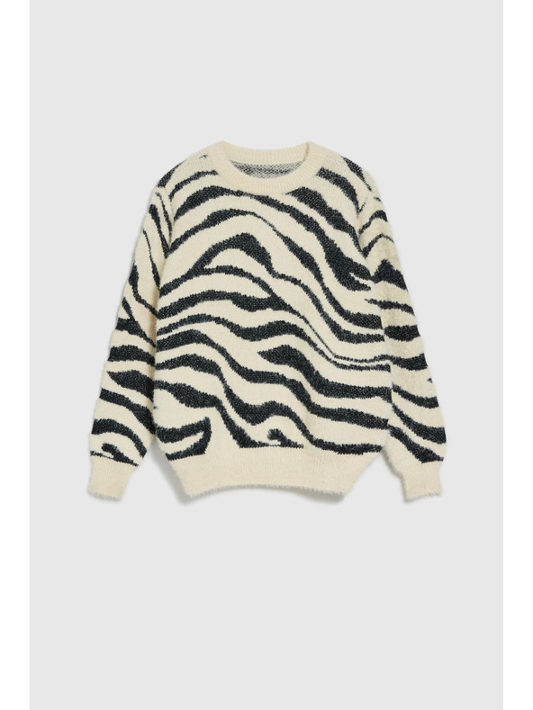 Moodo Ženski džemper sa životinjskim uzorkom