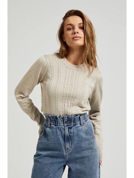 Moodo Ženski džemper bež boje
