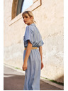 Moodo Moodo plava ženska košulja haljina