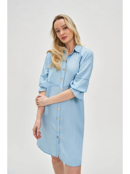 Moodo Moodo plava ženska haljina