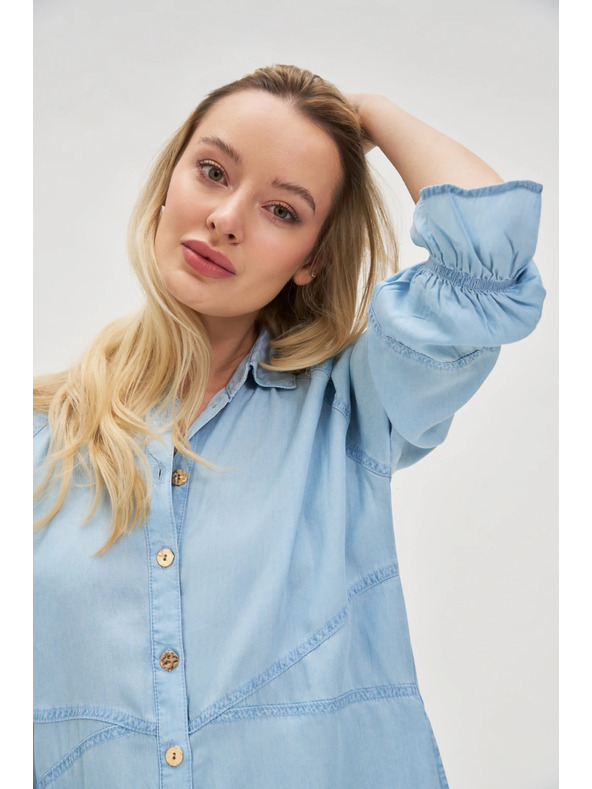 Moodo Moodo plava ženska haljina