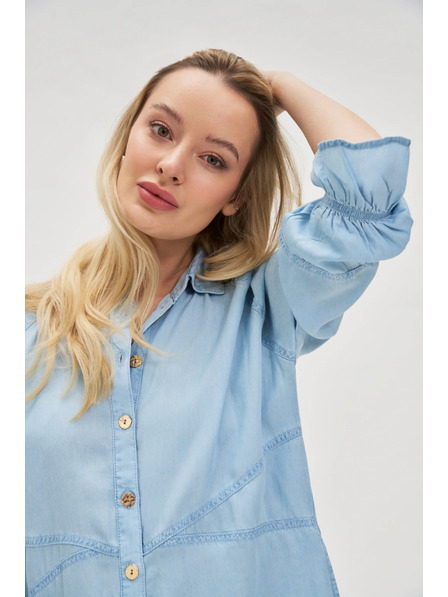 Moodo Moodo plava ženska haljina