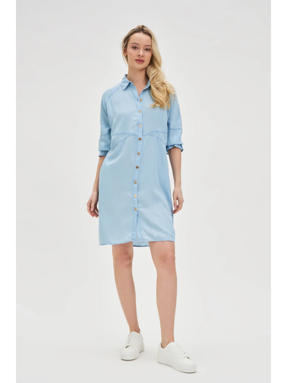 Moodo Moodo plava ženska haljina