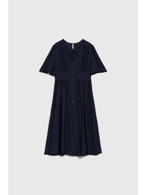 Moodo Moodo tamnoplava ženska haljina