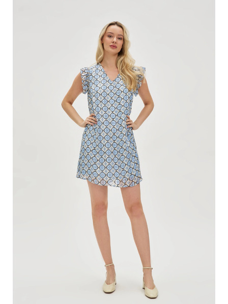 Moodo Moodo plava ženska haljina