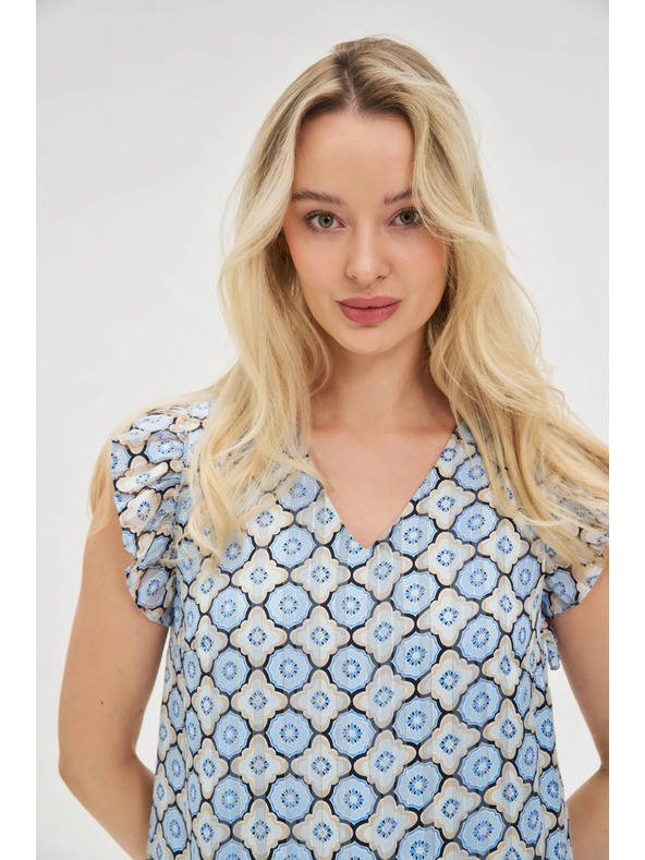 Moodo Moodo plava ženska haljina