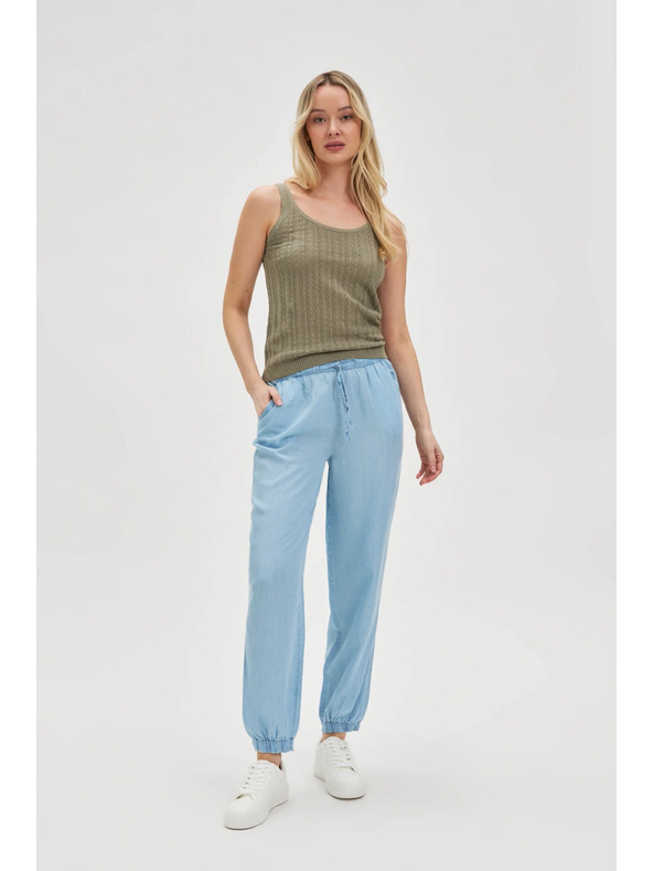 Moodo Maslinasti pamučni top