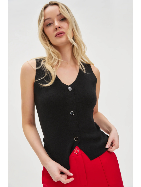 Moodo Crni ženski Moodo top