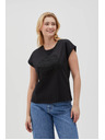 Moodo Crna ženska Moodo majica