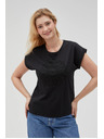 Moodo Crna ženska Moodo majica