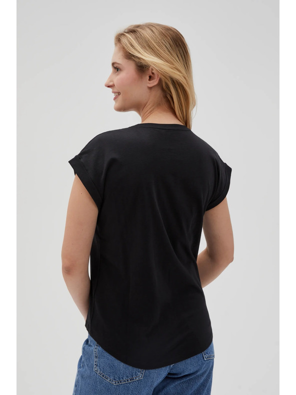 Moodo Crna ženska Moodo majica