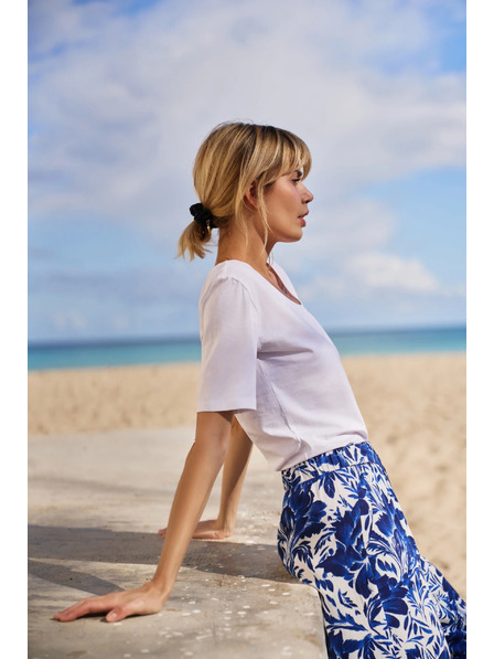 Moodo Bijela ženska Moodo majica