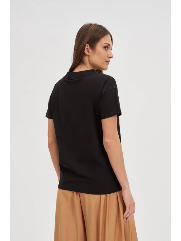 Moodo Crna ženska majica Moodo