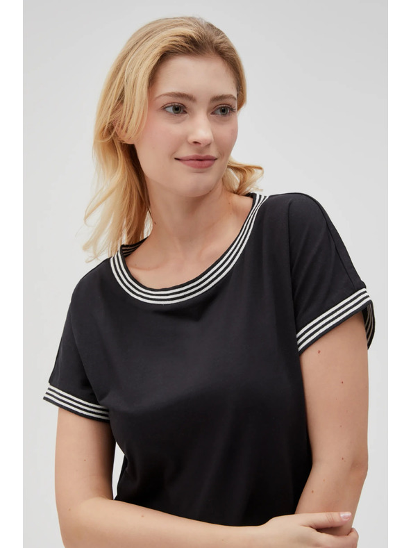 Moodo Crna ženska Moodo majica