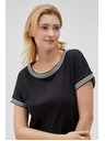 Moodo Crna ženska Moodo majica