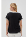Moodo Crna ženska Moodo majica