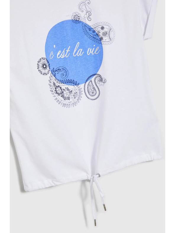 Moodo Bijela ženska Moodo majica