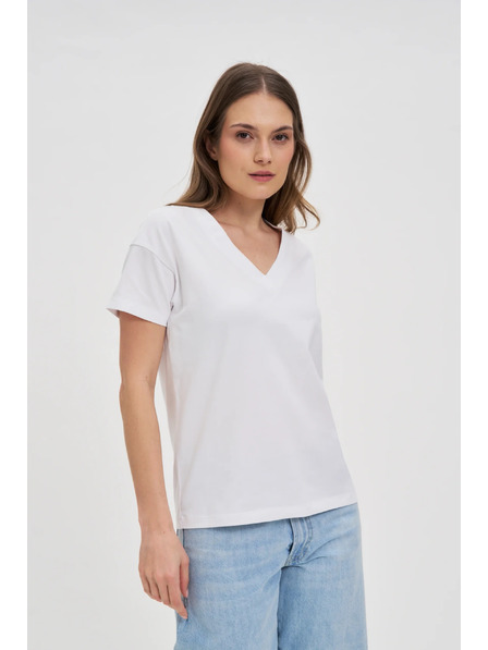 Moodo Bijela ženska Moodo majica