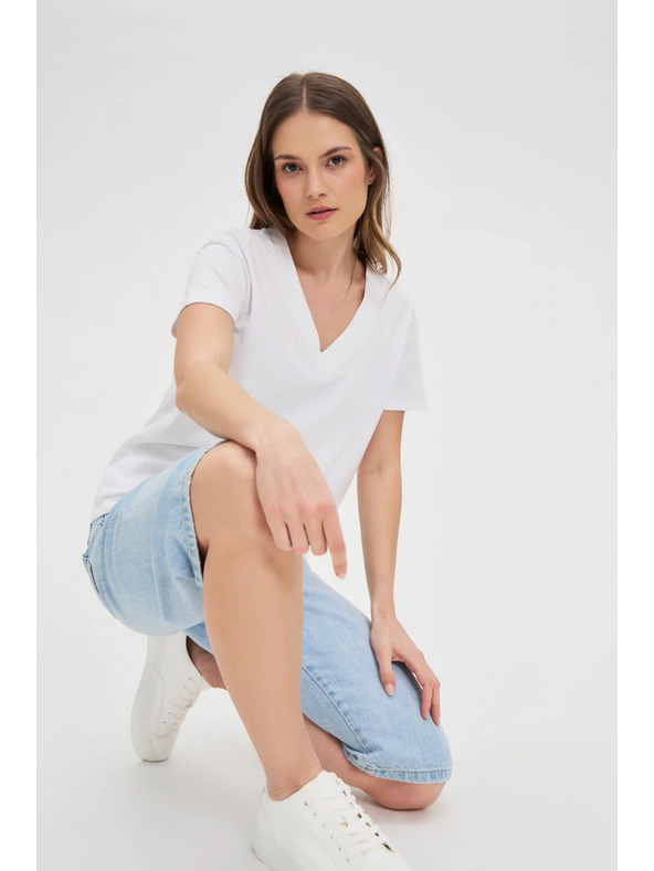 Moodo Bijela ženska Moodo majica