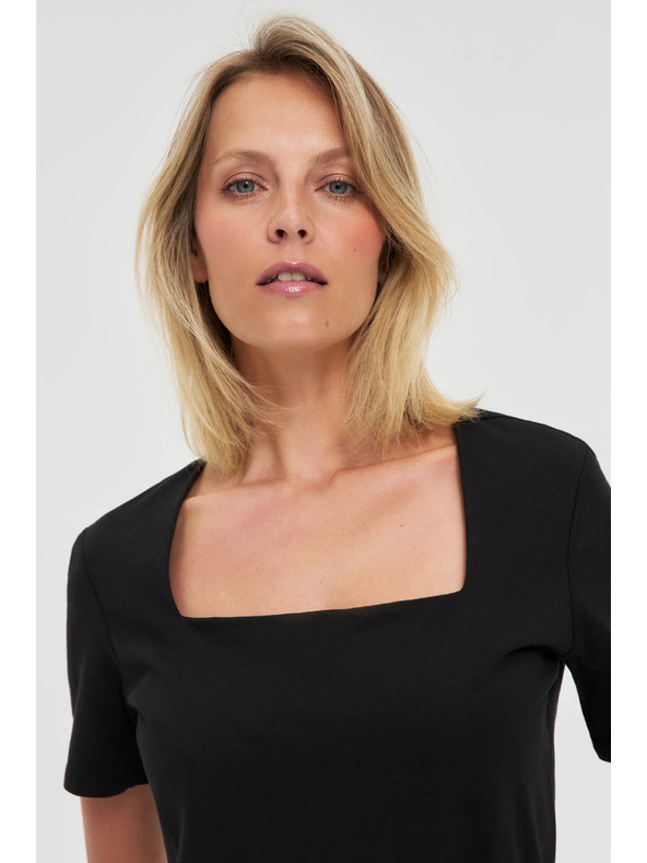 Moodo Crna ženska Moodo majica