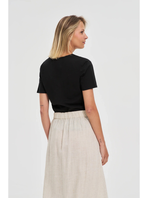 Moodo Crna ženska Moodo majica