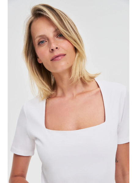 Moodo Bijela ženska Moodo majica