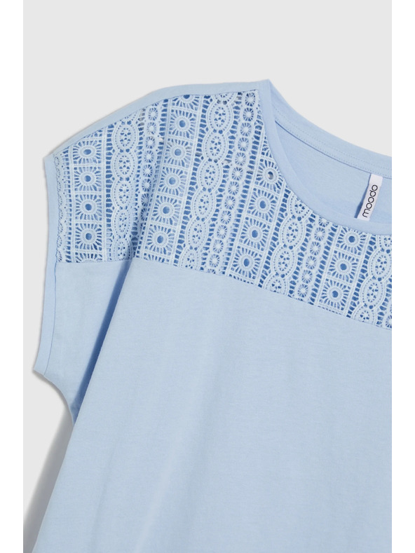 Moodo Svijetloplava Moodo ženska majica