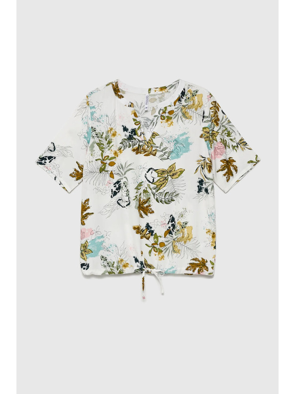 Moodo Svijetlo bijela ženska košulja