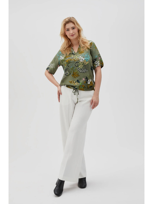 Moodo Maslinasta ženska košulja