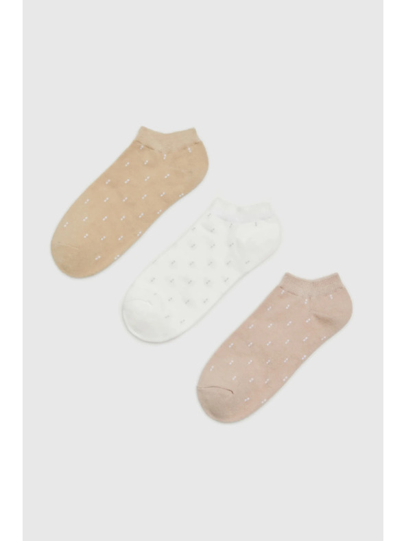 Moodo Bijele ženske čarape