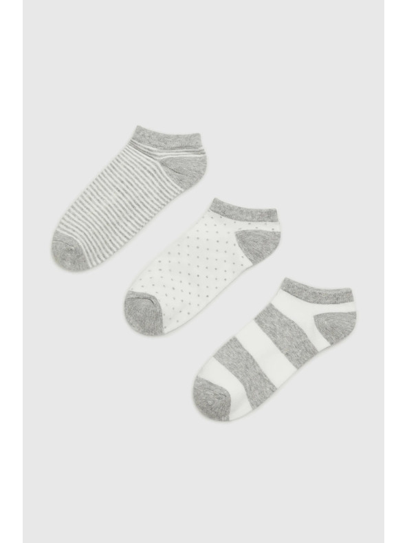 Moodo Svijetlo sive ženske čarape