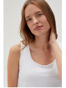 Moodo Bijeli ženski top