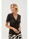 Moodo Crna ženska majica