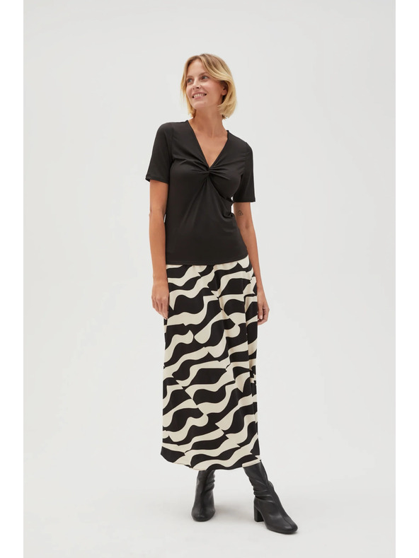 Moodo Crna ženska majica