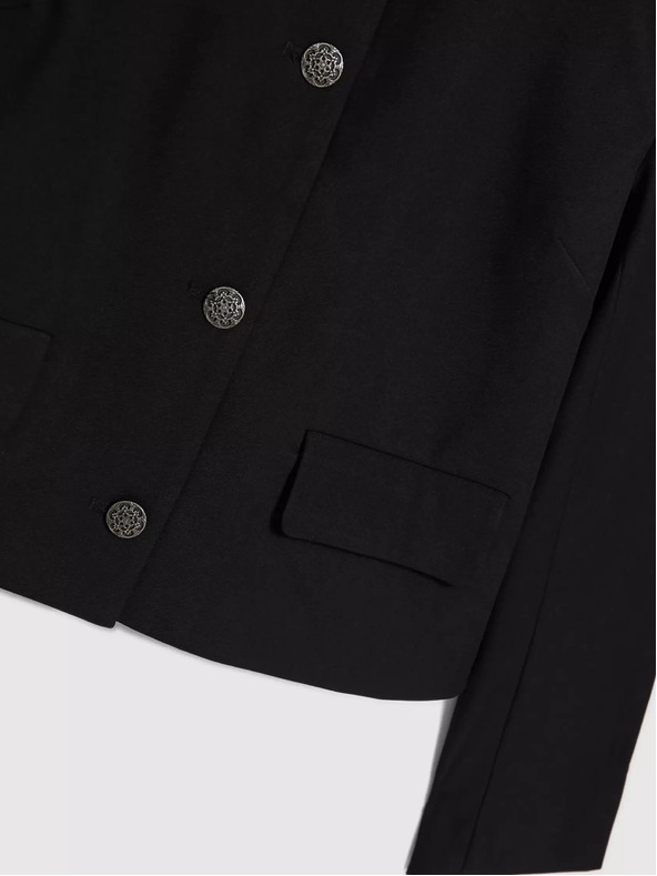 Moodo Crna ženska jakna