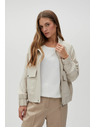 Moodo Svijetlo bež ženska jakna