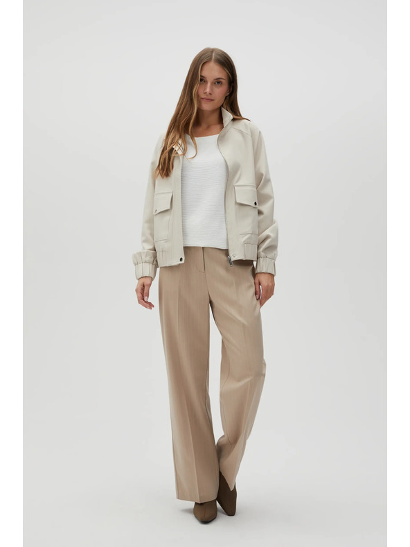 Moodo Svijetlo bež ženska jakna