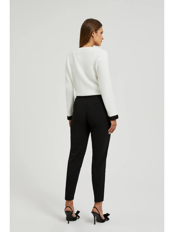 Moodo Crne ženske hlače