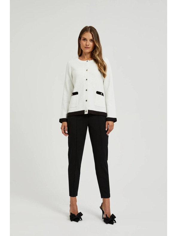 Moodo Crne ženske hlače