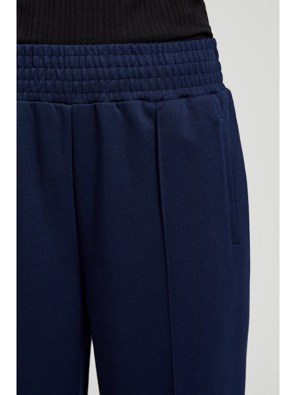 Moodo Tamno plave ženske hlače