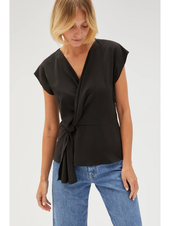 Moodo Crna ženska košulja