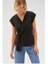 Moodo Crna ženska košulja