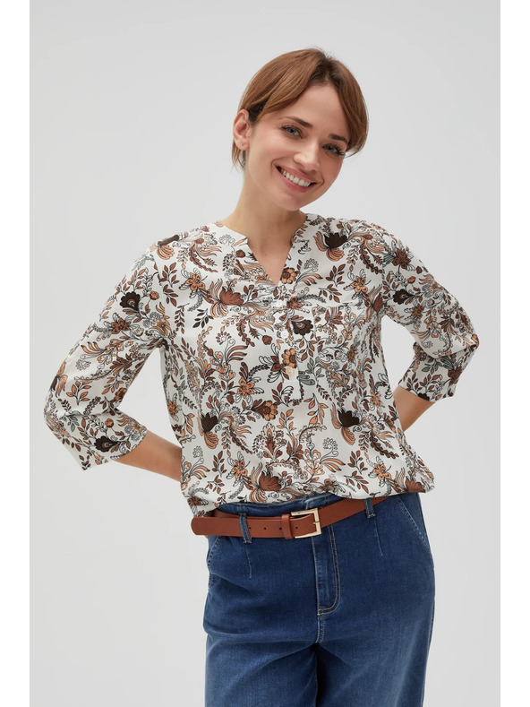 Moodo Bež ženska košulja