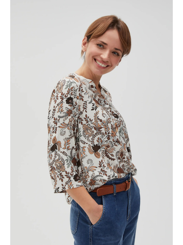 Moodo Bež ženska košulja