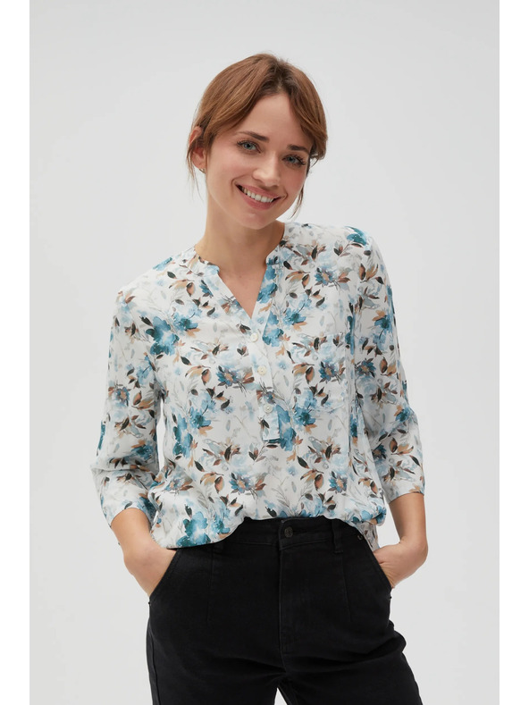 Moodo Svježe zelena ženska košulja