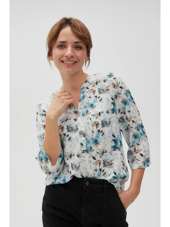 Moodo Svježe zelena ženska košulja