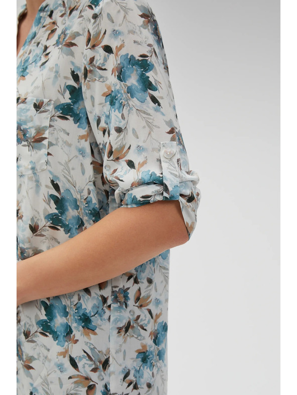 Moodo Svježe zelena ženska košulja