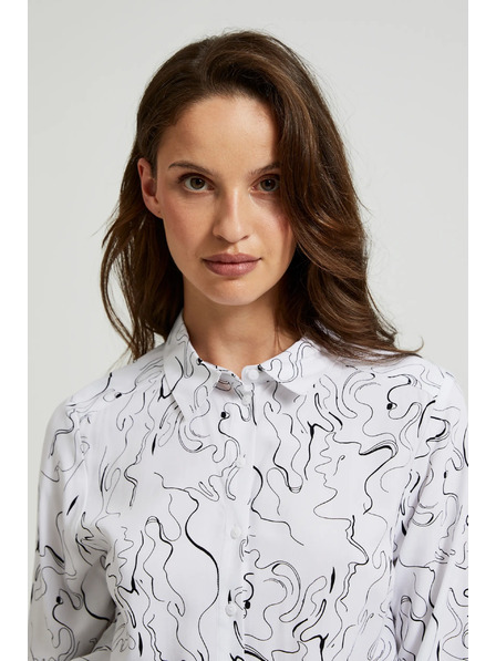 Moodo Bijela ženska košulja